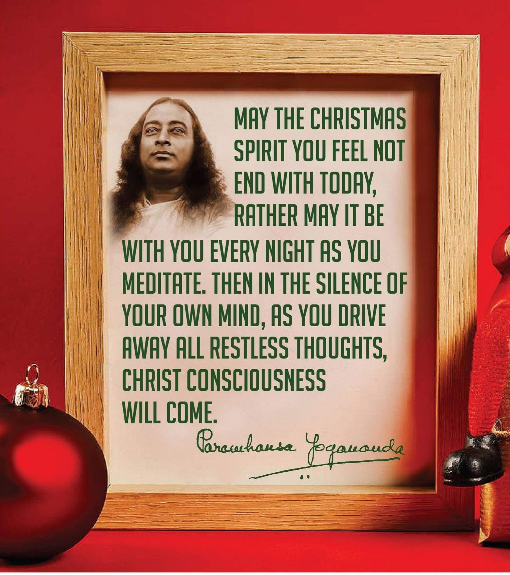 What we celebrate on Christmas? – P. Yogananda, O. M. Aivanhov